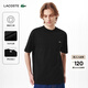 LACOSTE法國鱷魚(yú)男女同款25秋冬新款純色百搭舒適短袖T恤|TH2827 031/黑色 M 4
