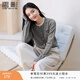 香影miu系學(xué)院風(fēng)灰色針織衫女2026春季新款蝴蝶結假兩件開(kāi)衫毛衣 淺灰 L 165/88A/110-125斤
