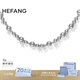 HEFANG何方珠寶氣泡星云項鏈鎖骨鏈輕奢高級感生日禮物送女友老婆 銀河灰