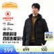安踏（ANTA）面包羽絨服丨樊振東Z哥同款四防羽絨服男短款加厚冬季棉服外套男 【四防科技】基礎黑7901-1 XL (男180)