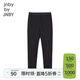 jnby by JNBY江南布衣童裝棉彈力毛圈布緊身長(cháng)款打底褲秋冬女童兒童1O8E12720 001/本黑 160 cm