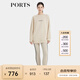 PORTS寶姿商場(chǎng)同款早春新品女裝經(jīng)典LOGO標識衛衣LP8N001RCC064 燕麥灰 M