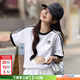 阿迪達斯（adidas）三葉草男裝女裝 2026春季新款時(shí)尚情侶圓領(lǐng)短袖T恤修身休閑運動(dòng)服 KB2460/白色全棉/男女同款 M 【建議體重120斤-140斤】