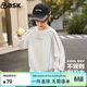 ASK JUNIOR男童長(cháng)袖衛衣上衣2026春季裝新品兒童不規則分割休閑衛衣青少年