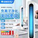 格力電風(fēng)扇家用塔扇遙控定時(shí)落地扇輕音搖頭辦公室無(wú)葉風(fēng)扇立式電扇空氣循環(huán)扇落地扇臥室風(fēng)扇 白色遙控款【負離子凈化】香薰盒設計/風(fēng)輪可拆洗