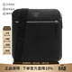阿瑪尼（ARMANI）EA 早秋新品 男士單肩斜挎包郵差包男包 Y4M185 Y138E 81072 黑色鷹標裝飾