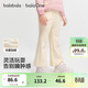 巴拉巴拉balaOne寶寶打底褲加絨微喇褲女童裝2025冬兒童褲子208425123003