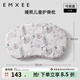 嫚熙（EMXEE）嬰兒硅膠定型枕頭兒童寶寶頭型矯正枕 蔬果農莊 植物花卉 2cm【3個(gè)月-1歲 科學(xué)護頸】