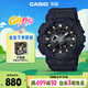 卡西歐（CASIO）手表女BABY-G防震防水運動(dòng)學(xué)生電子日韓表送女友禮物BA-110XGA-1A