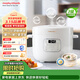 摩飛電器（Morphyrichards）電飯煲電飯鍋 家用2.5L迷你琺瑯釉精釜多功能2-3人小電飯煲電壓力鍋電火鍋煲湯鍋電煮鍋MR8502白