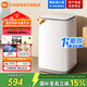 小米（MI）洗衣機【新品首發(fā)】米家超凈洗8kg波輪簡(jiǎn)白款一級能效桶自潔租房宿舍洗脫一體洗衣機XQB80MJ106