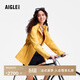AIGLE MTD隨變系列艾高女士夾克外套戶(hù)外功能面料防風(fēng)透汽 赭石黃 BO856版型偏大，可選小一碼 36 160/84A
