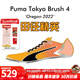 彪馬（PUMA） 田徑精英東京款式 Puma Tokyo Brush 2 男女專(zhuān)業(yè)比賽短跑釘鞋 376998-01/Brush 4/有原裝背袋 42