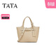 他她Tata手拎包水桶包mini小包百搭淑女情人節送女友 杏色 F