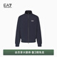 EMPORIO ARMANI/阿瑪尼官方旗艦EA7/男立領(lǐng)印花戶(hù)外運動(dòng)工裝夾克棉服外套 1562-阿瑪尼藍色 M  (推薦：135-150斤)