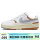 耐克NIKE休閑鞋38送禮女板鞋GAMMA FORCE運動(dòng)鞋春夏DX9176-112白39