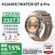 華為WATCH GT6 Pro【咨詢(xún)享優(yōu)惠】智能ECG手表全新騎行體驗21天超長(cháng)續航藍寶石玻璃&鈦合金 AX21A 46mm琥珀棕（棕色復合編織表帶）