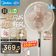 美的（Midea）【幸運草安睡2.0 MAX】一鍵閃裝/直流變頻家用輕音電風(fēng)扇語(yǔ)音遙控落地扇 大風(fēng)量一級能效臥室電扇
