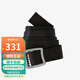 巴塔哥尼亞（Patagonia）男士Tech Web Belt 野外救生腰帶118cm鋁合金扣頭59194 BLK-黑色