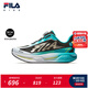 斐樂(lè )FILA兒童童鞋跑步鞋2026春季新款男女中大童運動(dòng)鞋體考超跑6 黑/鉻綠-WW 41 內長(cháng)25.5cm