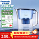 松下（Panasonic）濾水壺3.5L升級款一壺六芯藍色家用自來(lái)水過(guò)濾器凈水壺