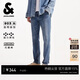 杰克·瓊斯（JACK&JONES）男裝春新款潮流百搭個(gè)性刮痕直筒彈力舒適休閑牛仔褲子226132127