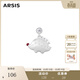 Arsis【明星同款】小森林耳釘女耳飾美拉德氣質(zhì)耳環(huán)送女友生日禮物 小刺猬耳釘(單只）