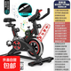 型健動(dòng)感單車(chē)家自行車(chē)用減肥款健身器材室內單車(chē)運動(dòng)減脂鍛煉神器減肥 黑-頂配款-有表有心-智能APP-藍牙音響
