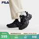 斐樂(lè )（FILA）休閑鞋貓爪鞋5代運動(dòng)鞋春季新款男鞋老爹鞋 黑-BK 43
