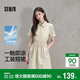 森馬（Semir）連衣裙女夏季翻領(lǐng)抽繩收腰防曬涼感工裝裙風(fēng)戶(hù)外短裙101325114044