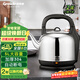 格來(lái)德（Grelide）燒水壺5L大容量電熱水壺加厚304不銹鋼熱水壺家用2000W大功率開(kāi)水壺燒水器宿舍辦公室茶壺 5001S