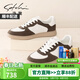 沙馳男鞋男款休閑鞋戶(hù)外輕便時(shí)尚阿甘鞋26年春拼色通勤百搭鞋子 白/灰522622058Z 40 歐碼，偏大一碼