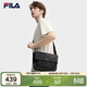 FILA 斐樂(lè )【黑武士】斜挎包男包2025復古翻蓋時(shí)尚休閑挎包老花單肩包