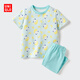優(yōu)衣庫嬰幼兒寶寶UT Sanrio快干睡衣/短袖起居服嬰兒睡衣484992 60 淺藍色 100
