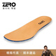 零度Zero鞋墊豬皮歐斯耐吸汗鞋墊男減震加厚男士皮鞋鞋墊 淺棕 39件