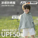京悠雨德國品牌兒童防曬衣2026夏季新款兒童防紫外線(xiàn)冰絲透氣防曬空調衫 少女粉 送卡 170 M 建議身高125-140CM