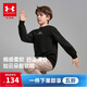 安德瑪（Under Armour）兒童衛衣春秋運動(dòng)休閑男女大童圓領(lǐng)合身舒適套頭衛衣253303704A
