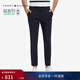 Tommy Hilfiger秋冬男裝都市經(jīng)典商務(wù)通勤彈力斜紋修身顯瘦西褲長(cháng)褲休閑褲 藏青色410 -修身版-拍大一碼 36 (2.9尺)