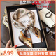 MAGIOPY真絲絲巾女2026新款百搭春秋款洋氣時(shí)尚職業(yè)裝飾領(lǐng)巾圍巾小方巾 團購定制聯(lián)系客服