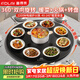 富得萊2026新款加熱菜板 飯菜保溫板 電磁爐帶火鍋自動(dòng)旋轉盤(pán)餐桌墊 家用多功能電熱暖菜板圓形