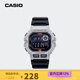卡西歐（CASIO）【京東奧萊】手表男小方塊運動(dòng)防水學(xué)生男女表多功能非機械電子表 WS-1400H-1B