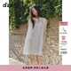 DZZIT地素連衣裙夏季網(wǎng)紗蕾絲款立體蝴蝶裙子女3J2O3269B 米白色 S