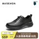 森達健步鞋男2026夏新商場(chǎng)同款運動(dòng)厚底休閑鞋2EX01BM6 黑色 42