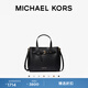 MICHAEL KORS邁克高仕 MK Emilia 中號大容量托特包蝴蝶包斜挎包 黑色 001（金色五金） 中號