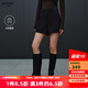 艾諾絲雅詩(shī)【商場(chǎng)同款】冬季新款通勤摩登高腰A字短褲休閑褲女41023022 黑色 XL