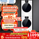松下（Panasonic）白月光5.0Ultra Max輕奢版洗烘套裝 12+12純平全嵌除菌除毛變頻滾筒洗衣機+變頻熱泵烘干機除毛 12洗+12烘黑玻N572T+8572NR 雙缸