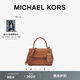 MICHAEL KORS 邁克高仕 MK Ava 超小號迷你手提包斜挎包 牛皮棕 230 迷你