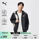 彪馬（PUMA）防風(fēng)拒水防曬UPF50+休閑外套男女情侶春季運動(dòng)夾克631785 黑色-01 L (180/100A)