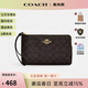蔻馳（COACH）女包錢(qián)包卡包經(jīng)典老花手拿包拉鏈手腕包輕奢女士禮物 CZ277 IMXAQ