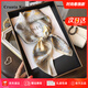 CRANTA KOMEIA真絲絲巾女2026新款桑蠶絲小方巾領(lǐng)巾圍脖媽媽生日禮物送女生女友 熱帶叢林 高級感送老婆女朋友實(shí)用高檔